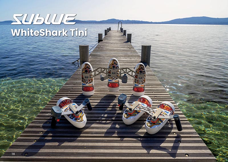 Brochure Sublue - scooters sous-marins